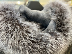 Silver Fox Fur Trim Rabbit Fur Insulated Parka Alaska® Outerwear Company