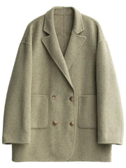 Women's Wool Double-sided Coat Family Shopolf