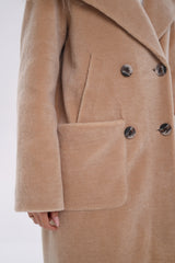 Genuine Lama Fur Virgin Wool Coat Alaska® Outerwear Company