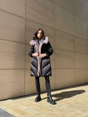 Léa Genuine Silver Fox Down Fill Puff Parka Alaska® Outerwear Company