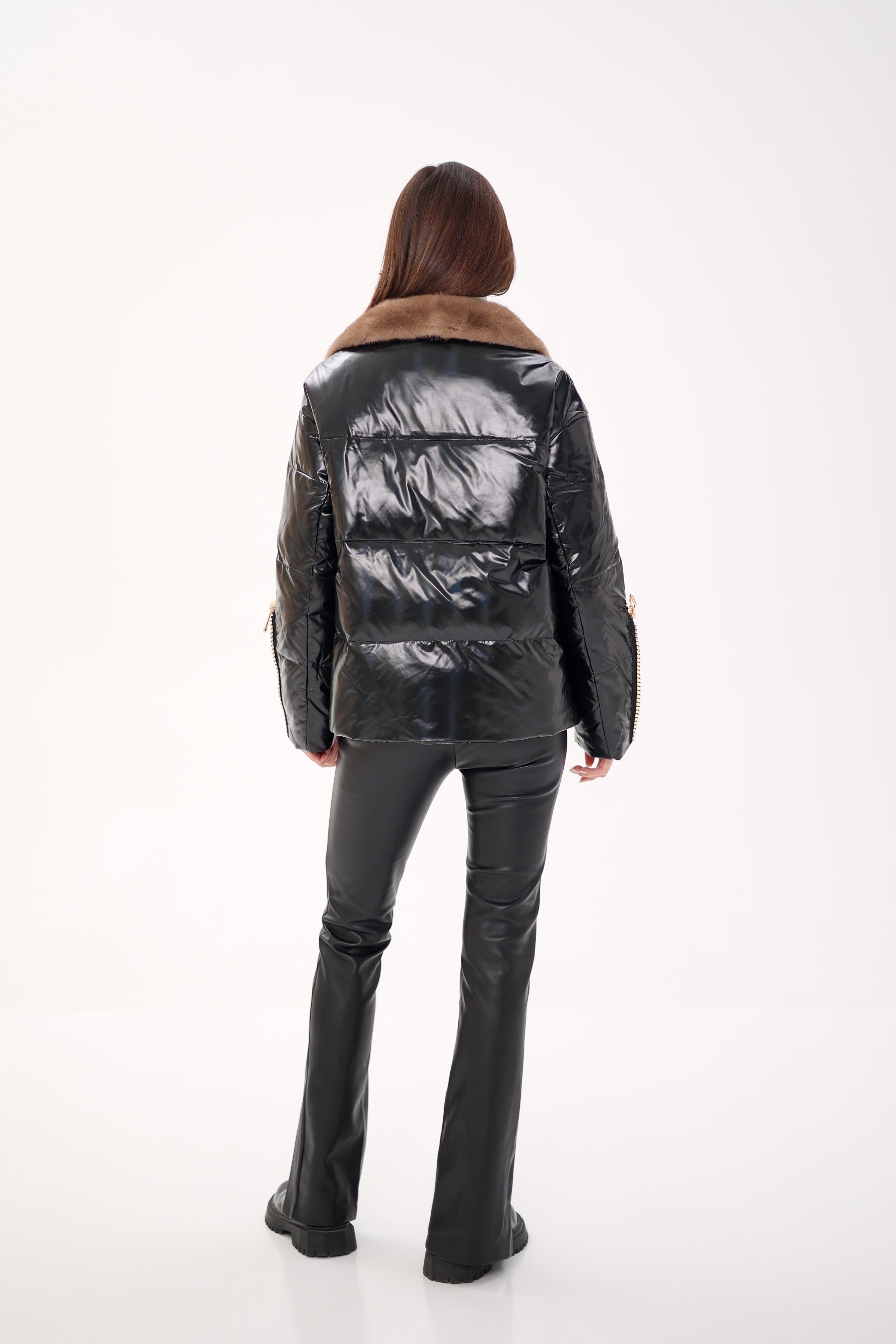 Genuine Mink Fur Down Fill Jacket Alaska® Outerwear Company