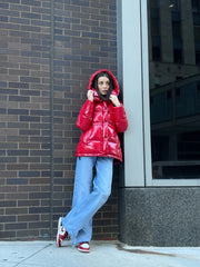 Gia Laqué Premium Down Hooded Jacket Alaska® Outerwear Company