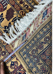 Hand-Knotted Zerkhaki Afghan Wool Area Rug – 6'7" x 9'7" | Rich Brown Tones, Durable Craftsmanship Rugistan