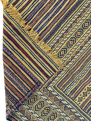 Hand-Woven Afghani Maliki Wool Kilim Rug - 4'5" x 6' Rugistan