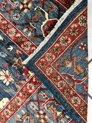 Trasitional Serapi Ghazni Wool Rug – 8' x 10’ – Intricate Floral Design Rugistan
