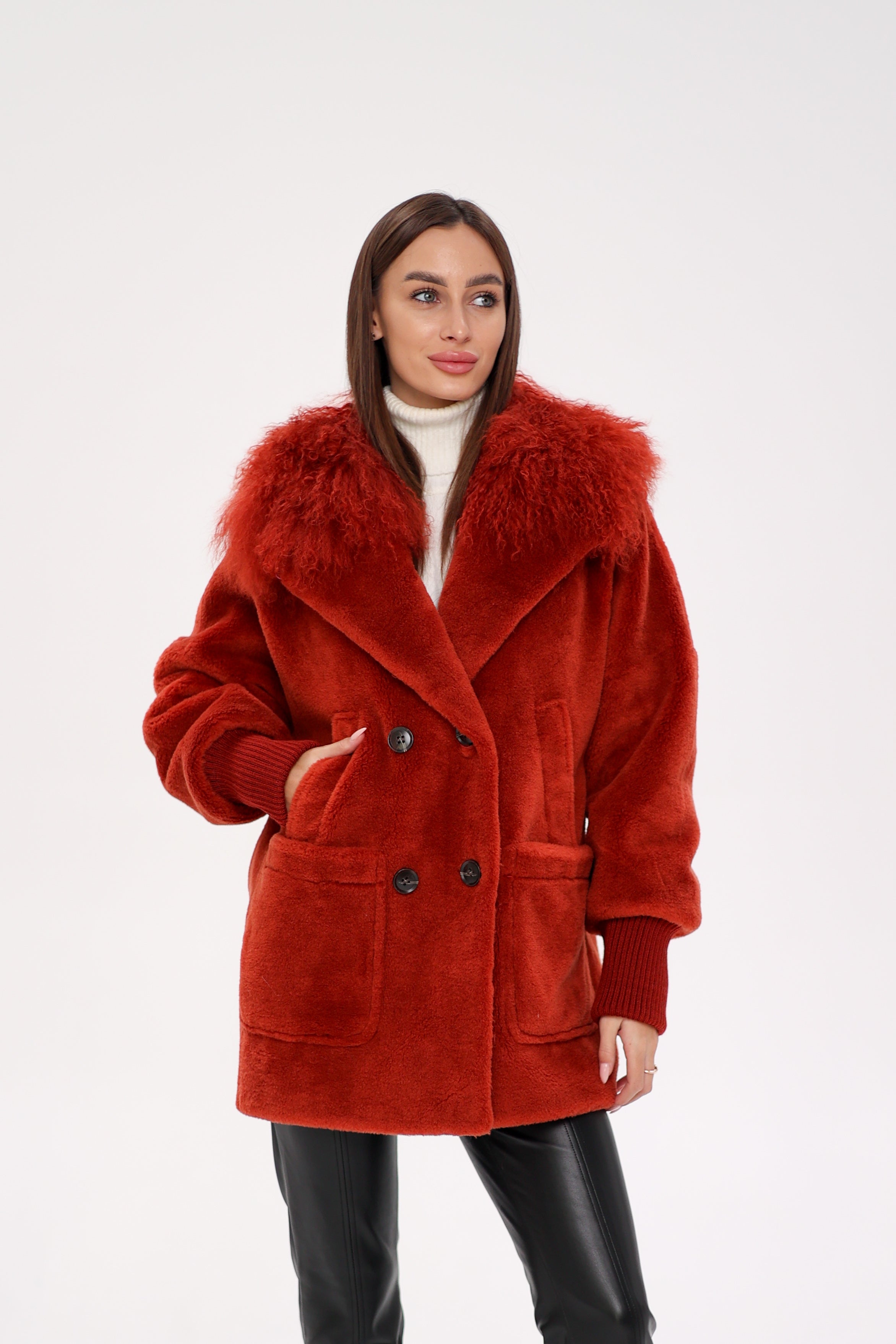 Genuine Lama Fur Peruvian Wool Coat Alaska® Outerwear Company