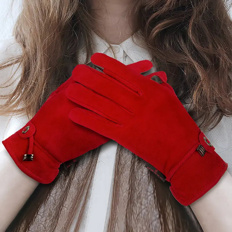 Genuine Leather Gloves Family Shopolf