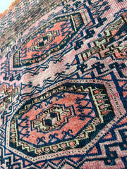 Saryk Turkmen Trapping Torba – 53″ x 25″ Rugistan