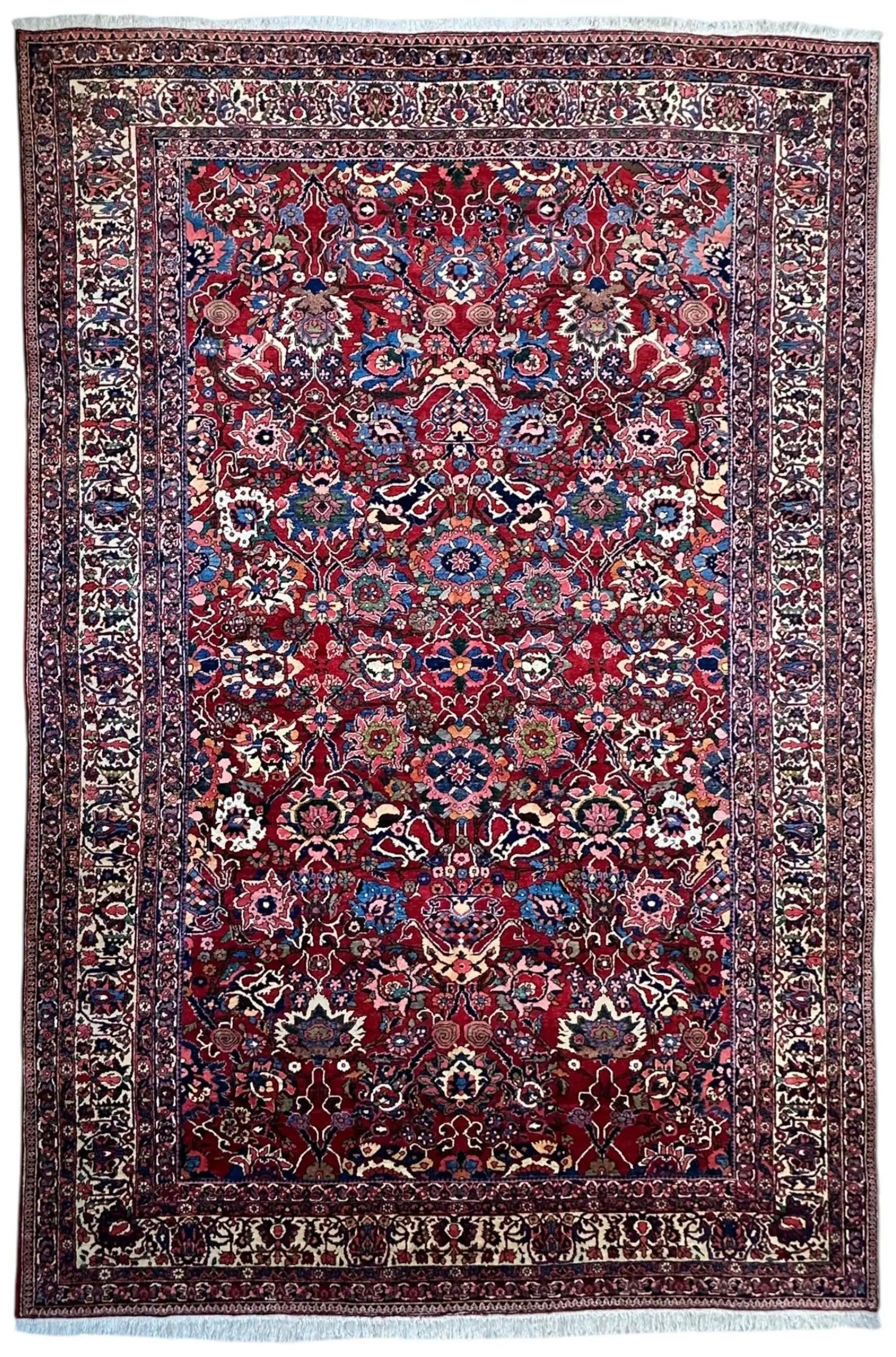 Antique Persian Bakhtiari Rug – Timeless Masterpiece 8'6" x 13'2" Rugistan