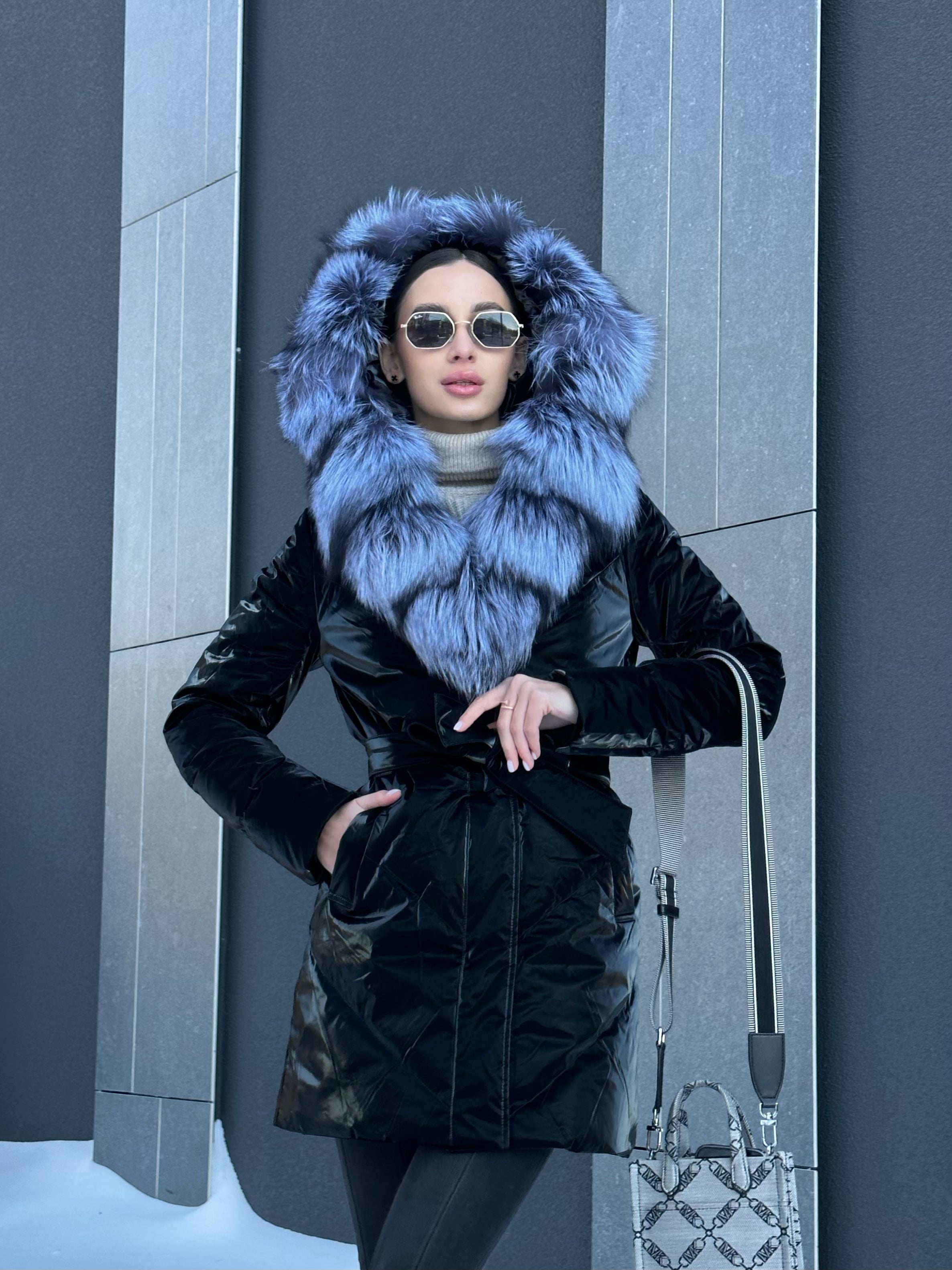 Genuine Silver Fox Fur Down Fill Coat Alaska® Outerwear Company