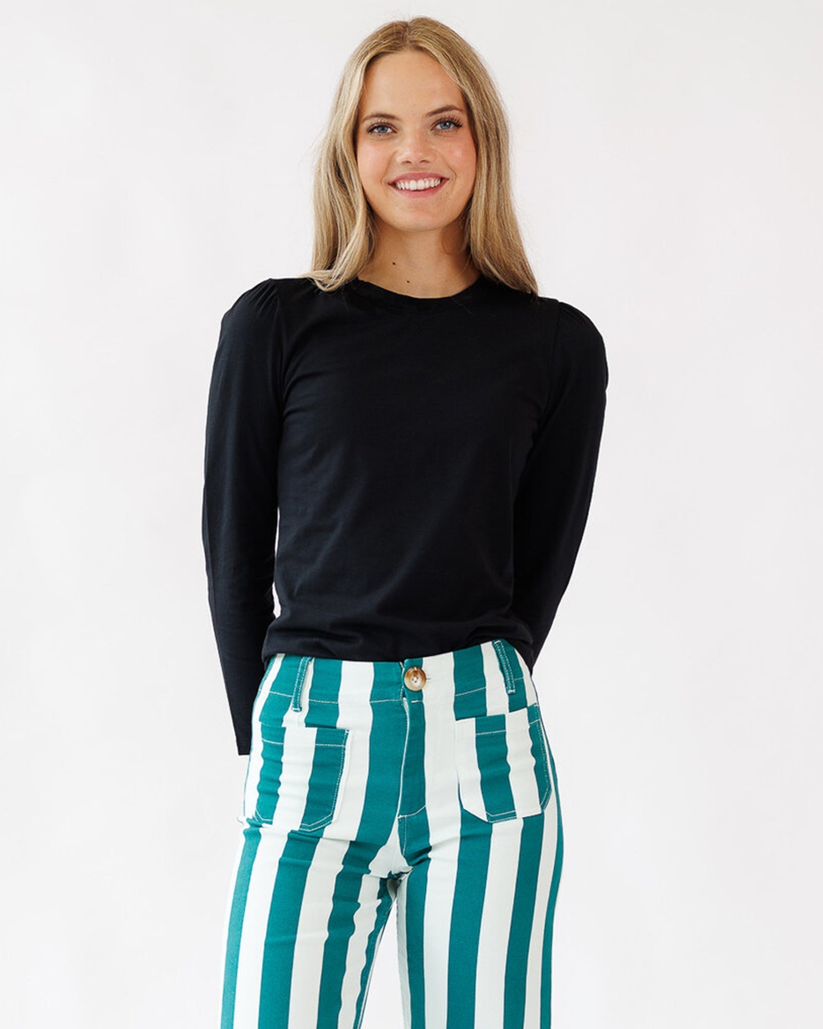 Perfect 3/4 Sleeve Tee Downeast