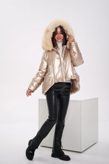 Genuine Polar Fox Down Fill Jacket Alaska® Outerwear Company