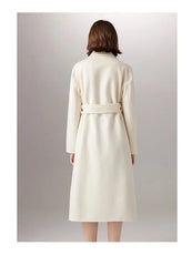 Slim-fit Woolen Coat Family Shopolf