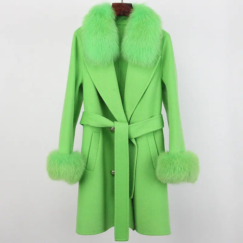 Long Wool Overcoat | Classic Elegance & Warmth