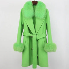 Long Wool Overcoat | Classic Elegance & Warmth