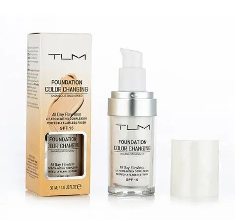 Liquid Foundation with SPF 50, Easy correction of skin tone