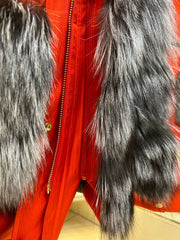 Genuine Silver Fox Fur Rabbit Fur Insulated Parka Alaska® Outerwear Company