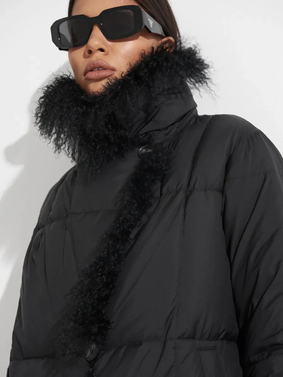 Genuine Lama Fur Premium Down Coat Alaska® Outerwear Company