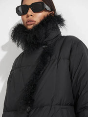 Genuine Lama Fur Premium Down Coat Alaska® Outerwear Company