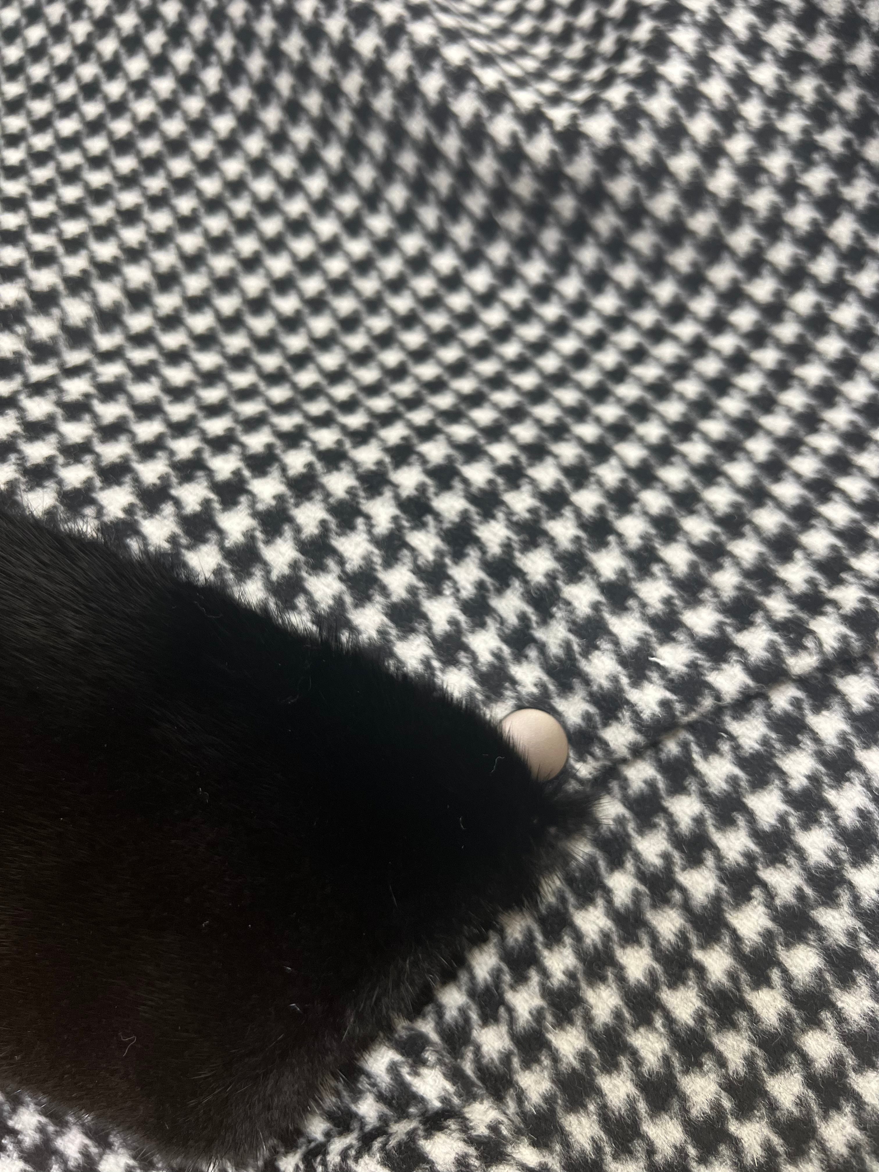 Genuine Scandinavian Mink Fur Virgin Wool Poncho Alaska® Outerwear Company