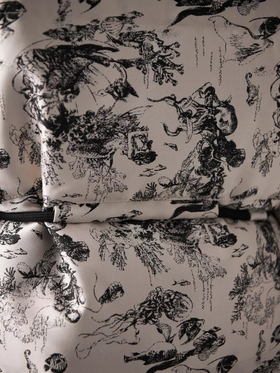 Monochrome Jacquard Down Fill Coat Alaska® Outerwear Company