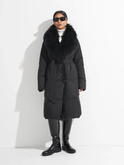 Genuine Lama Fur Premium Down Coat Alaska® Outerwear Company