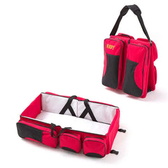 Portable Baby Bed | Folding Mommy Bag | Travel Essential