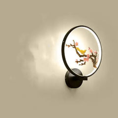 Minimalist Chinese Style Wall Hanging Lamp – Elegant Lighting