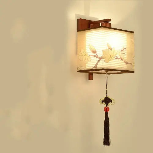 Minimalist Chinese Style Wall Hanging Lamp – Elegant Lighting
