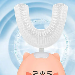 Ultrasonic Soft Silicone Electric Children Toothbrush Family Shopolf