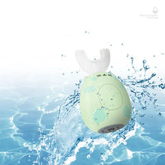 Ultrasonic Soft Silicone Electric Children Toothbrush Family Shopolf