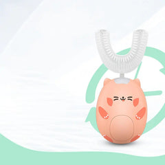 Ultrasonic Soft Silicone Electric Children Toothbrush Family Shopolf