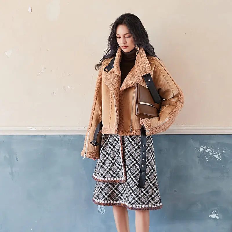 Fringed A-Line Skirt for Women – Trendy and Versatile Family Shopolf