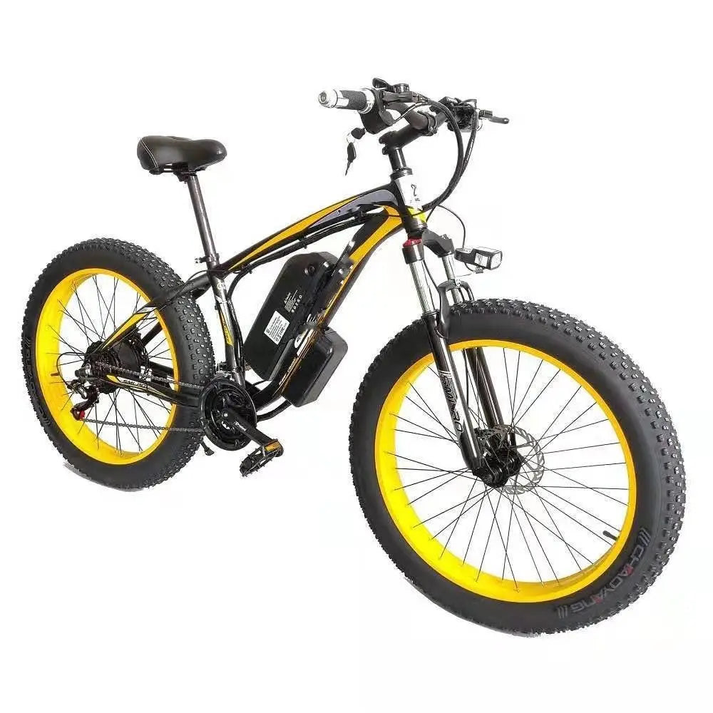 350W Electric Mountain Bike – 26 inch Snow Fat Tires, 60 km Range Family Shopolf