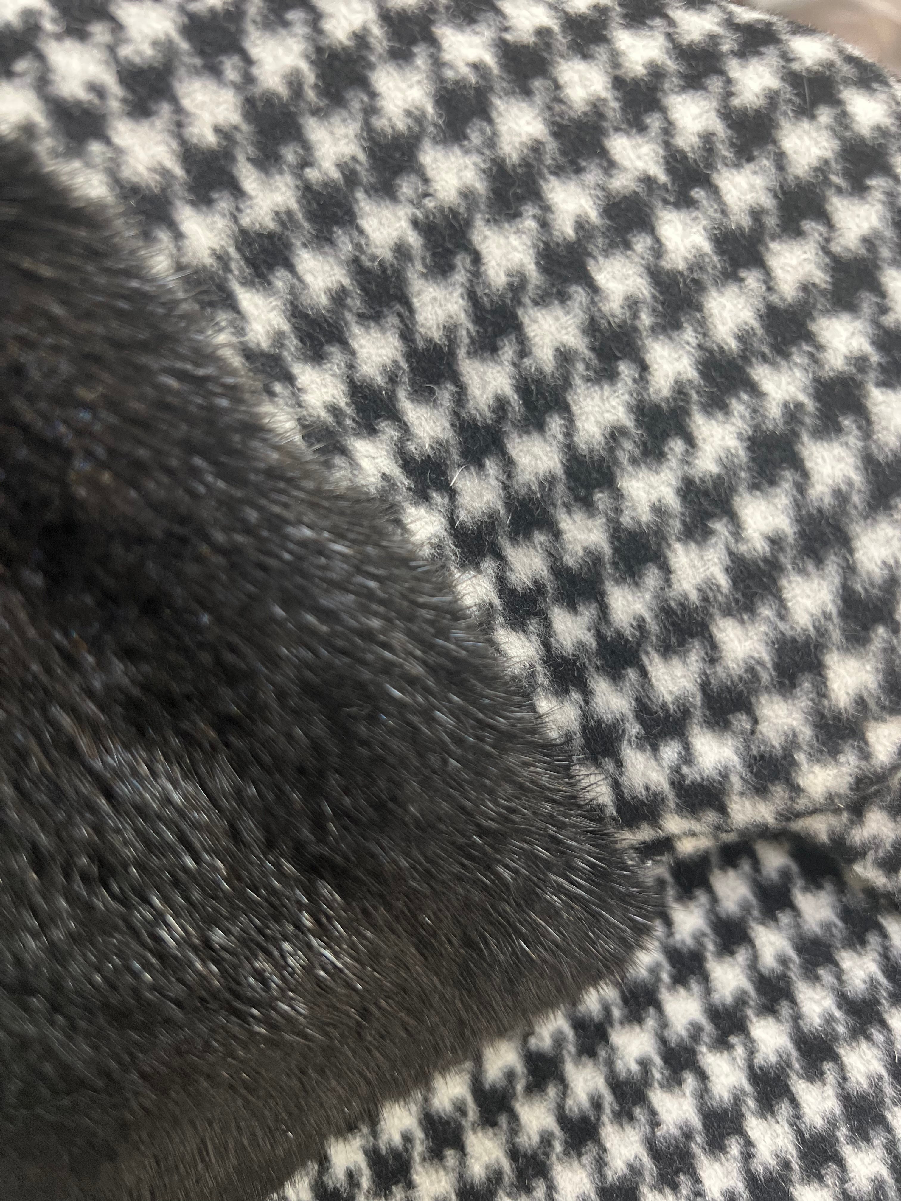 Genuine Scandinavian Mink Fur Virgin Wool Poncho Alaska® Outerwear Company