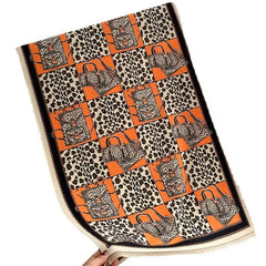 Women's Leopard Print Scarf Family Shopolf