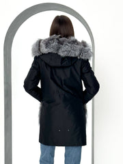 Genuine Silver Fox Fur Rabbit Fur Insulated Parka Alaska® Outerwear Company