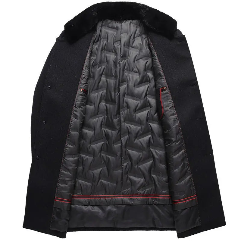 Thick wool coat Family Shopolf