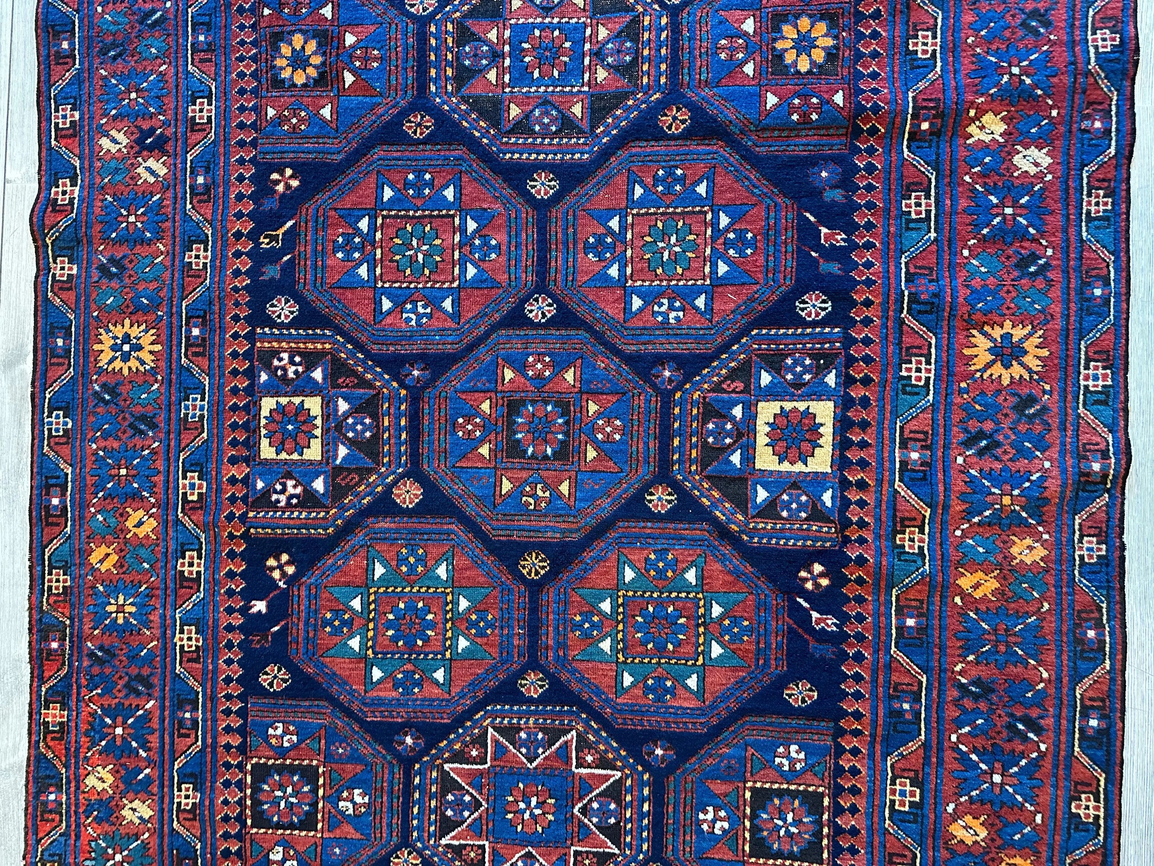 1880's Antique Shirvan 5x10 Area Rug Rugistan