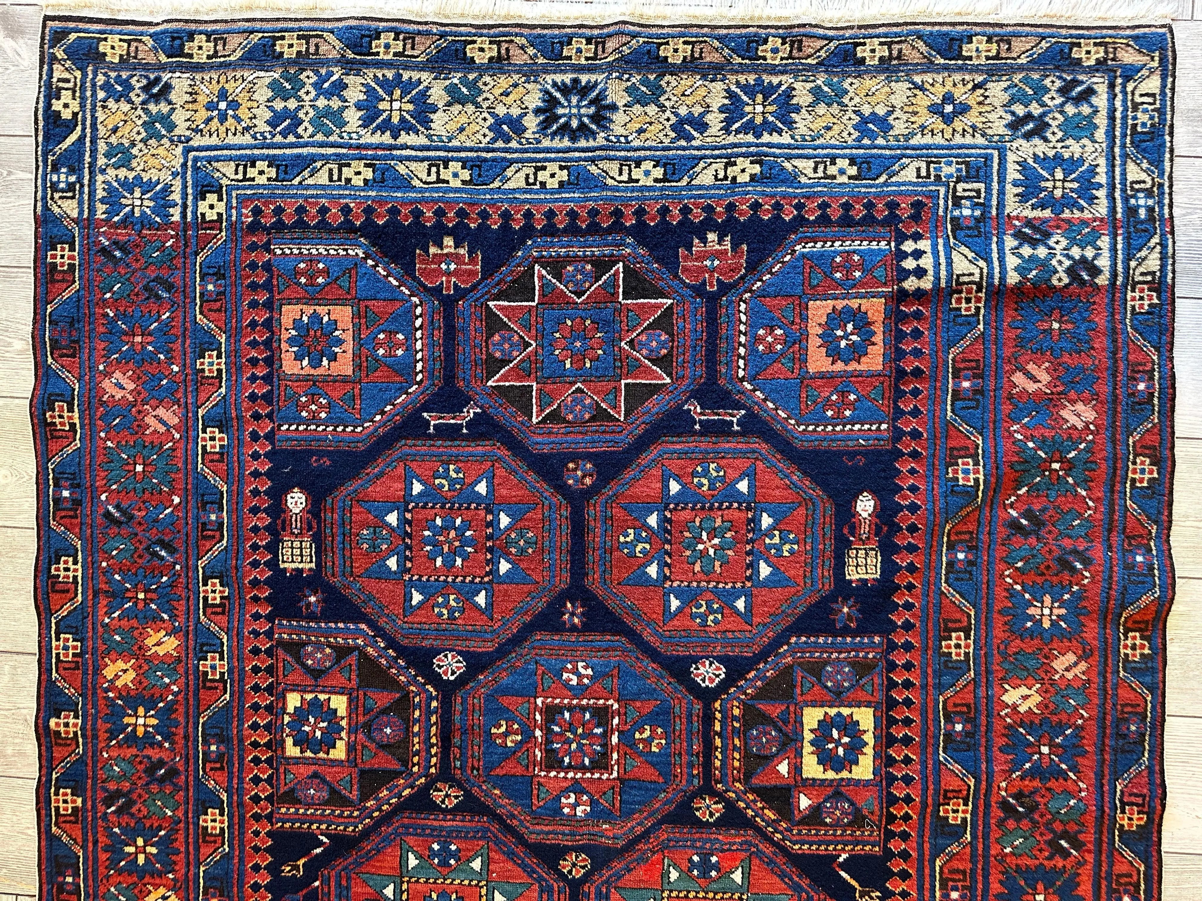 1880's Antique Shirvan 5x10 Area Rug Rugistan