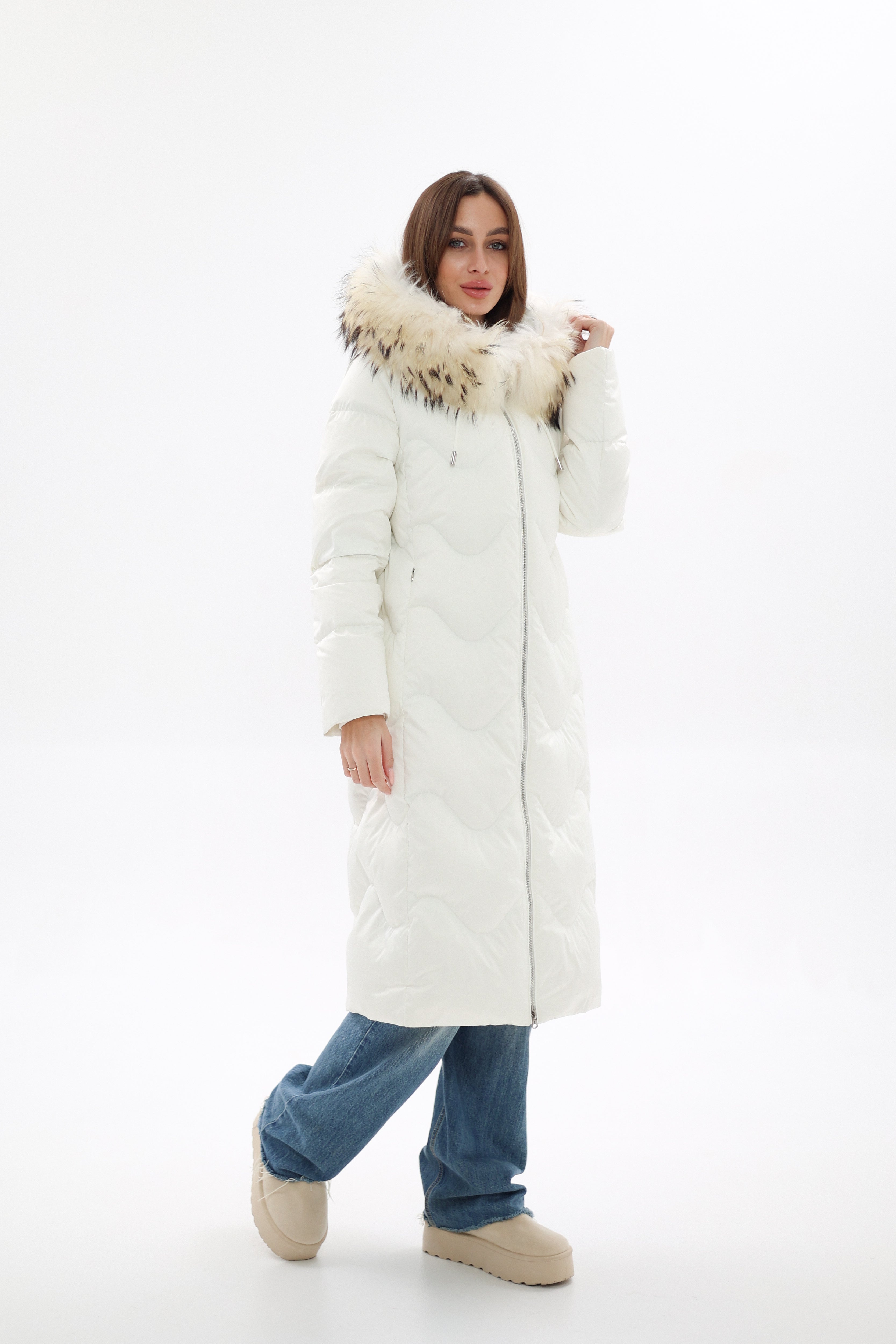 Genuine Fur Trim Down Fill Coat Alaska® Outerwear Company