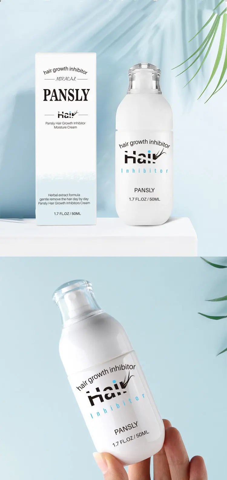 Hair Removal Cream – Innovative Hair Growth Inhibitor Spray