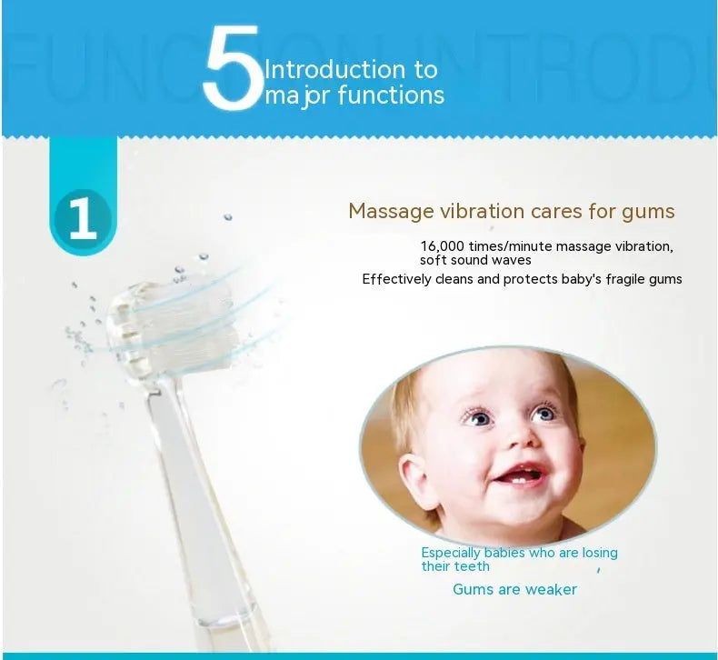 Children's Acoustic Vibration Toothbrush Family Shopolf