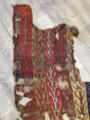 Antique 19th Century Rug Frament Rugistan