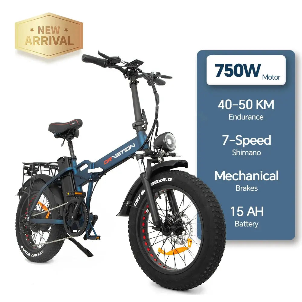 At20 Eletric Fat Bike 10AH/15AH/20AH 48V 750W Up To 45km/h