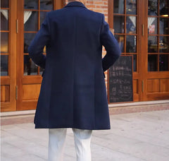 Wool Coat British Slim Fit Family Shopolf