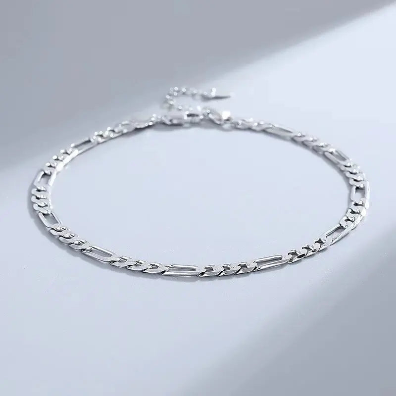 Silver Anklet Family Shopolf