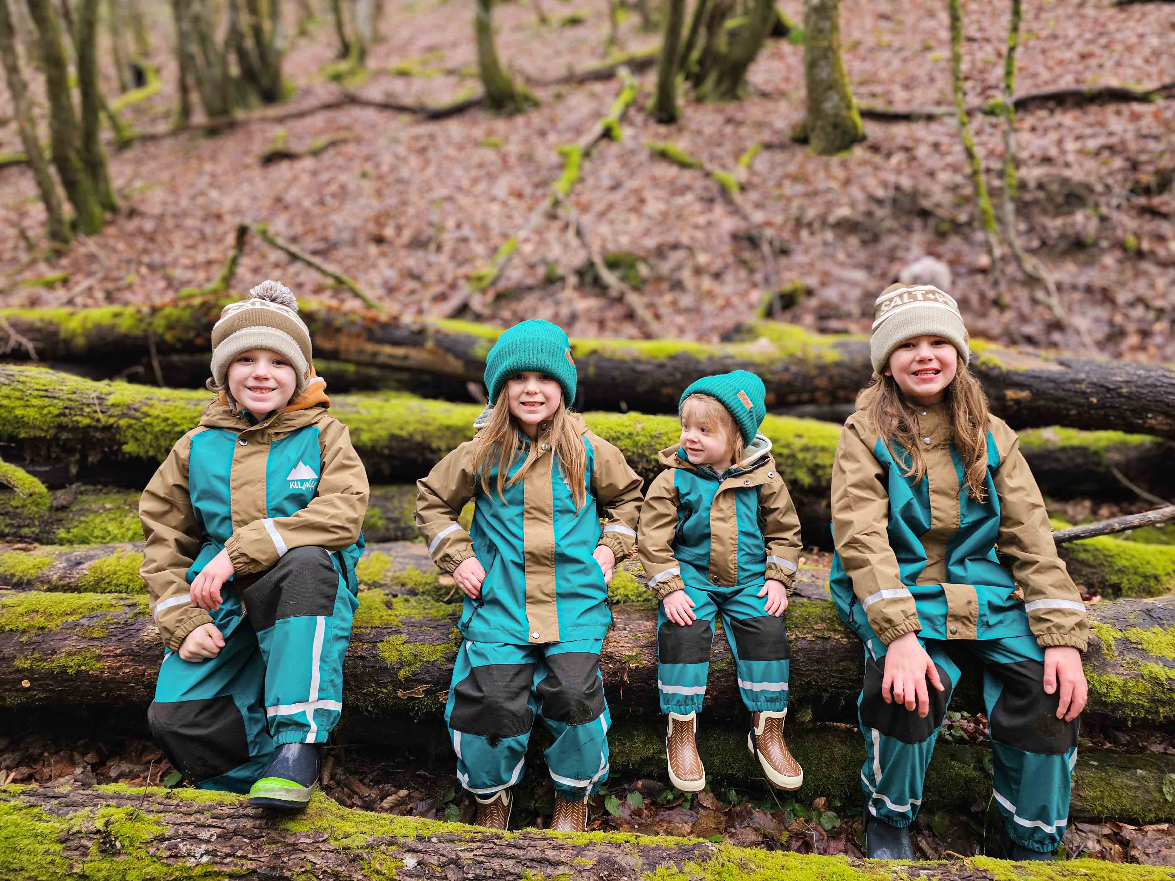 Rain jacket- waterproof and reflective Keep the Littles Wild