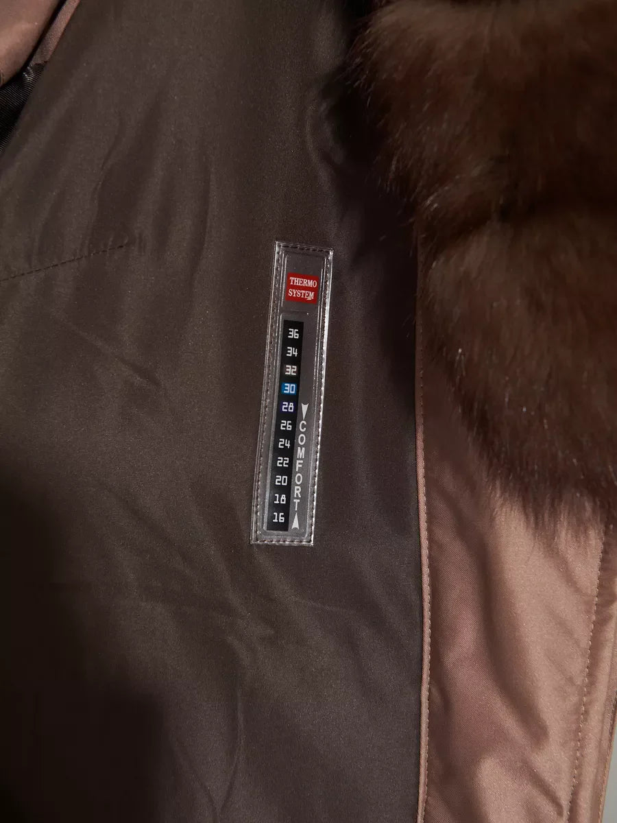 Genuine Polar Fox Fur Trim Rabbit Fur Insulated Parka Alaska® Outerwear Company