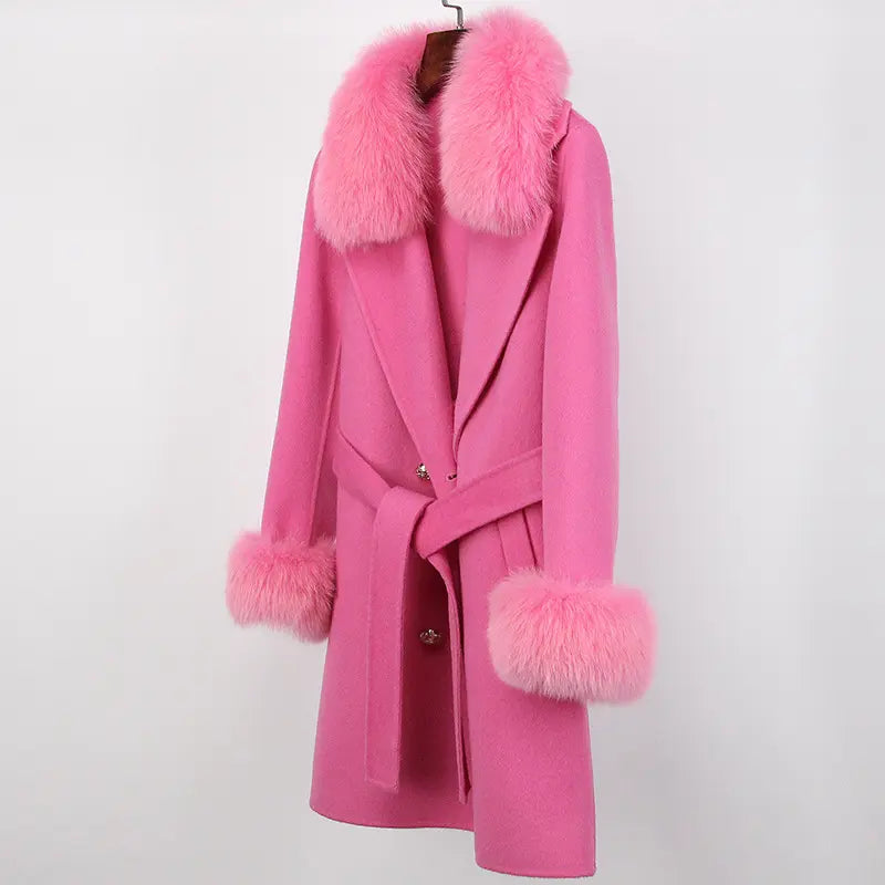 Long Wool Overcoat | Classic Elegance & Warmth